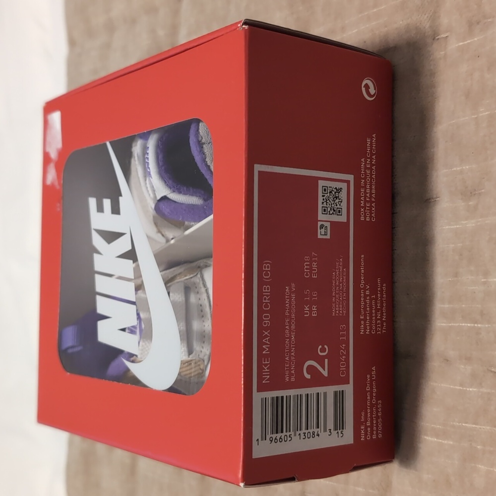 Nike max 90 crib 2c